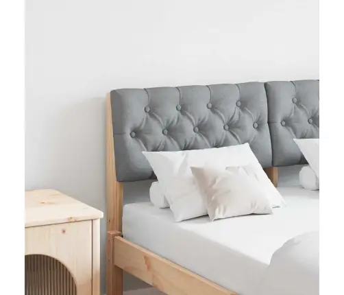 Mīkstināts Gultas Galvgalis Gaiši Pelēks 120 Cm Vidaxl Mīkstināts Gultas Galvgalis Gaiši Pelēks 120 Cm Vidaxl
