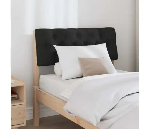 Apmušta Lovos Galvūgalis Juoda 80 Cm Kietos Pušies Mediena