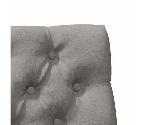 Apmušta Lovos Galvūgalis Taupe 80 Cm Kietos Pušies Mediena