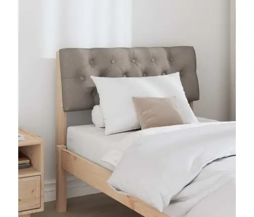 Apmušta Lovos Galvūgalis Taupe 80 Cm Kietos Pušies Mediena