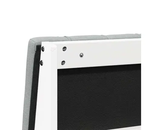 Mīkstināts Gultas Galvgalis Gaiši Pelēks 180 Cm Vidaxl