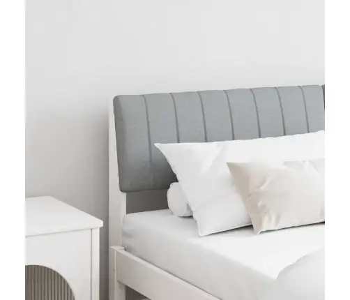 Mīkstināts Gultas Galvgalis Gaiši Pelēks 160 Cm Vidaxl