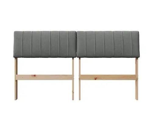 Apmušta Lovos Galvūgalis Tamsiai Pilka 140 Cm