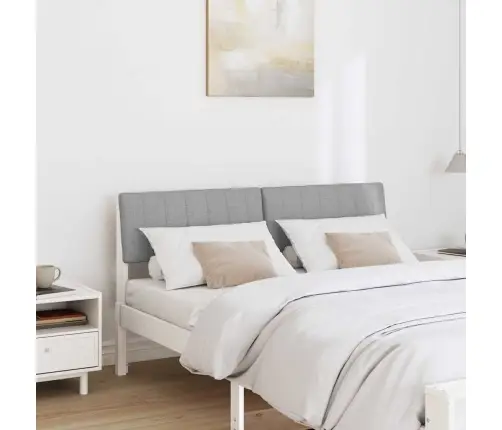Apmušta Lovos Galvūgalis Šviesiai Pilka 135 Cm