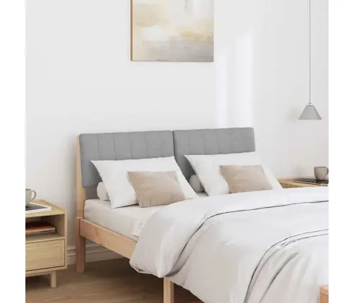 Apmušta Lovos Galvūgalis Šviesiai Pilka 120 Cm