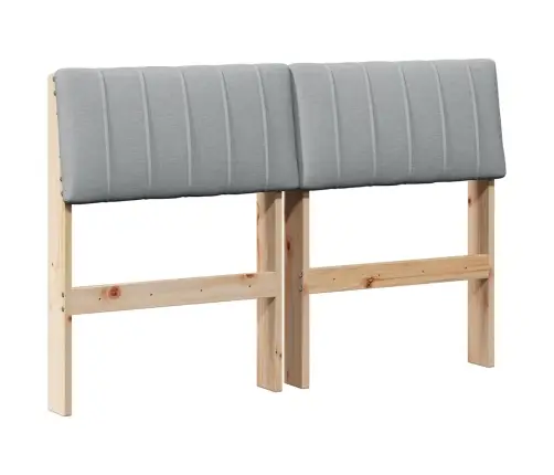 Apmušta Lovos Galvūgalis Šviesiai Pilka 120 Cm