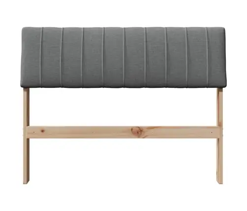 Mīkstināts Gultas Galvgalis Tumši Pelēks 100 Cm Vidaxl