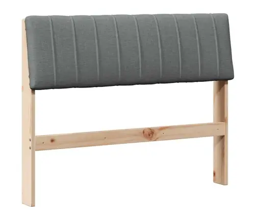 Mīkstināts Gultas Galvgalis Tumši Pelēks 100 Cm Vidaxl