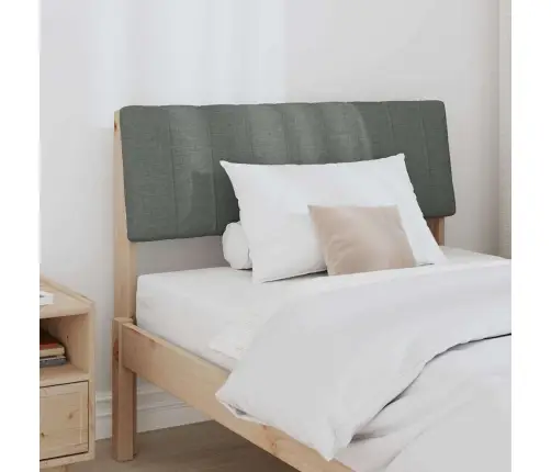 Polsterdatud Voodiots Tumehall 90 Cm Tahke Mänd