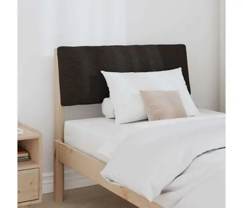 Apmušta Lovos Galvūgalis Juoda 80 Cm Kietos Pušies Mediena