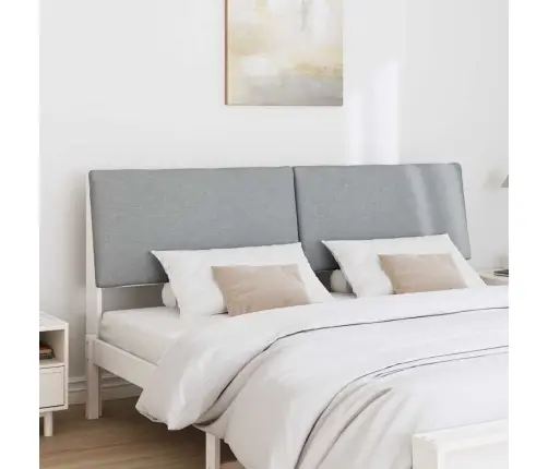 Apmušta Lovos Galvūgalis Šviesiai Pilka 180 Cm
