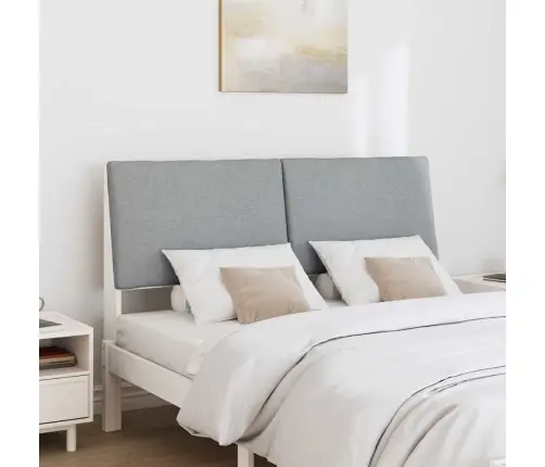 Apmušta Lovos Galvūgalis Šviesiai Pilka 150 Cm Apmušta Lovos Galvūgalis Šviesiai Pilka 150 Cm