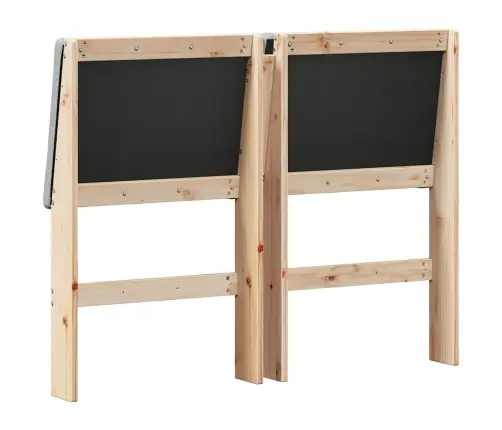 Polsterdatud Voodiots Helehall 120 Cm Tahke Mänd