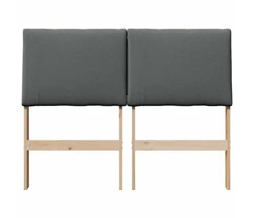 Apmušta Lovos Galvūgalis Tamsiai Pilka 120 Cm