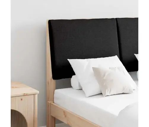 Apmušta Lovos Galvūgalis Juoda 120 Cm Kietos Pušies Mediena