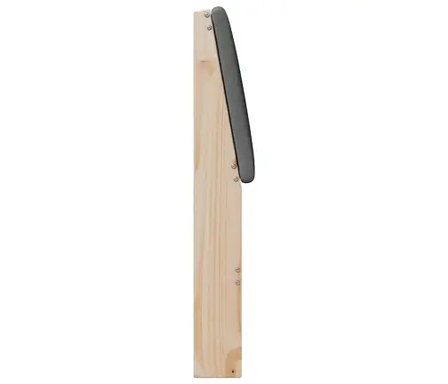 Apmušta Lovos Galvūgalis Tamsiai Pilka 75 Cm Apmušta Lovos Galvūgalis Tamsiai Pilka 75 Cm