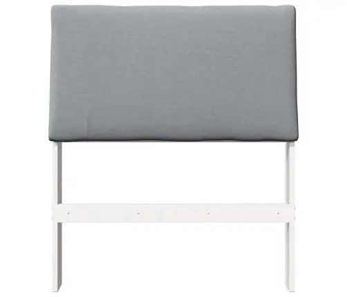 Mīkstināts Gultas Galvgalis Gaiši Pelēks 75 Cm Vidaxl