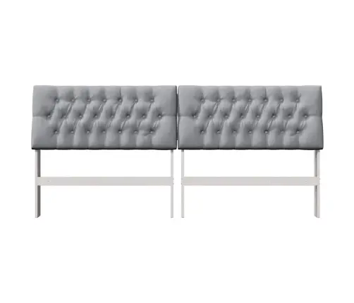 Apmušta Lovos Galvūgalis Šviesiai Pilka 200 Cm