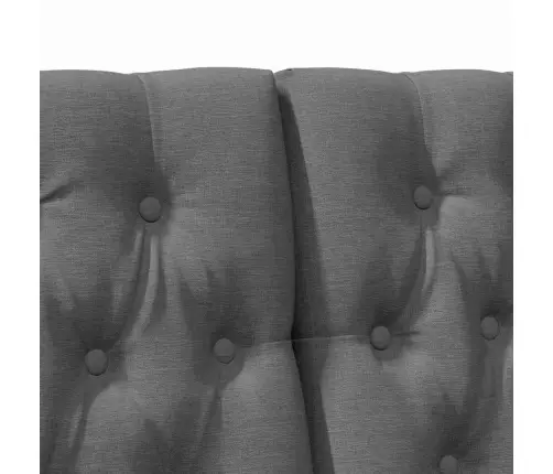 Mīkstināts Gultas Galvgalis Tumši Pelēks 180 Cm Vidaxl