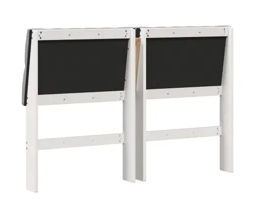 Polsterdatud Voodiots Helehall 140 Cm Tahke Mänd