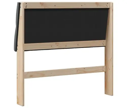 Mīkstināts Gultas Galvgalis Tumši Pelēks 100 Cm Vidaxl