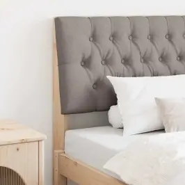 Mīkstināts Gultas Galvgalis Pelēkbrūna 100 Cm Vidaxl