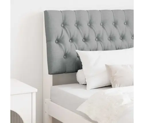 Apmušta Lovos Galvūgalis Šviesiai Pilka 90 Cm