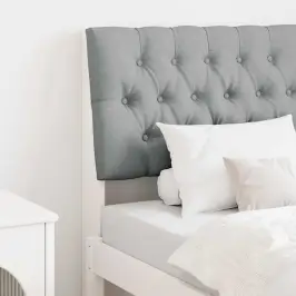 Apmušta Lovos Galvūgalis Šviesiai Pilka 80 Cm