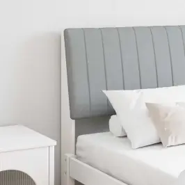 Mīkstināts Gultas Galvgalis Gaiši Pelēks 180 Cm Vidaxl