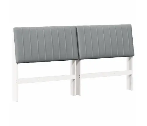 Mīkstināts Gultas Galvgalis Gaiši Pelēks 180 Cm Vidaxl