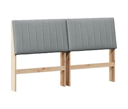 Mīkstināts Gultas Galvgalis Gaiši Pelēks 150 Cm Vidaxl Mīkstināts Gultas Galvgalis Gaiši Pelēks 150 Cm Vidaxl