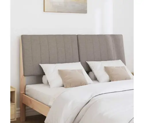 Apmušta Lovos Galvūgalis Taupe 140 Cm Kietos Pušies Mediena