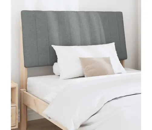 Mīkstināts Gultas Galvgalis Tumši Pelēks 100 Cm Vidaxl