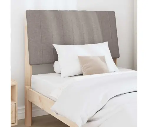 Apmušta Lovos Galvūgalis Taupe 90 Cm Kietos Pušies Mediena