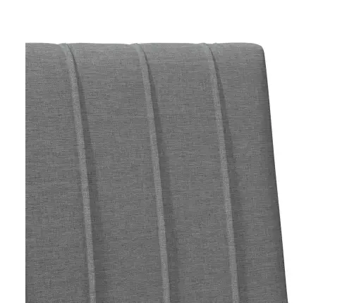 Mīkstināts Gultas Galvgalis Tumši Pelēks 80 Cm Vidaxl