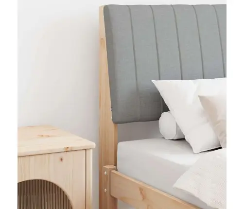 Apmušta Lovos Galvūgalis Šviesiai Pilka 75 Cm