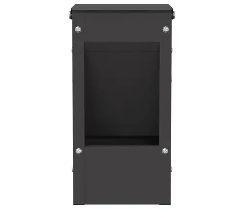 Triušių Šėrimo Priemonė Juoda 12,5 X 12,5 X 25 Cm