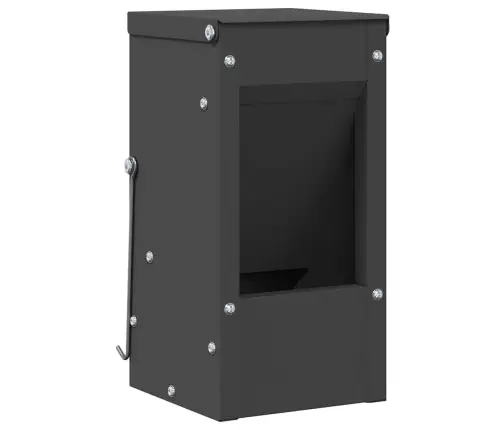 Triušių Šėrimo Priemonė Juoda 12,5 X 12,5 X 25 Cm