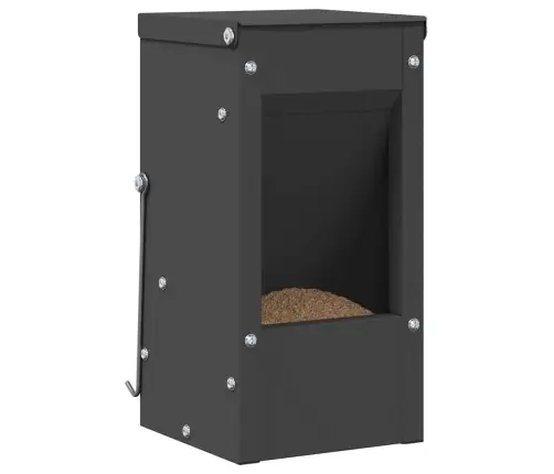 Triušių Šėrimo Priemonė Juoda 12,5 X 12,5 X 25 Cm