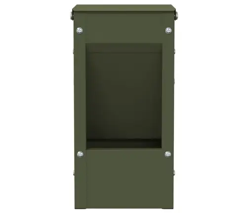 Triušių Šėrimo Priemonė Alyvuogių Žalia 12,5 X 12,5 X 25 Cm