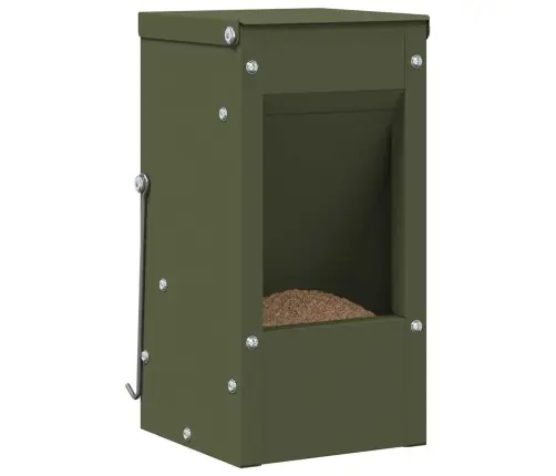 Triušių Šėrimo Priemonė Alyvuogių Žalia 12,5 X 12,5 X 25 Cm