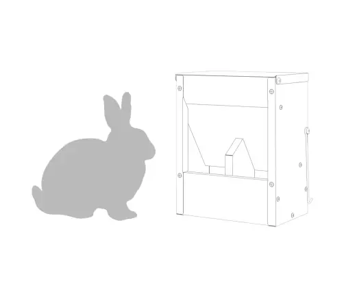 Trušu Barotājs Melna 20 X 12,5 X 25 Cm Auksti Velmēts Tērauds Vidaxl