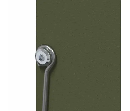 Trušu Barotājs Olīvu Zaļš 20 X 12,5 X 25 Cm Vidaxl