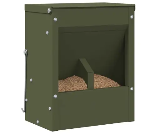 Trušu Barotājs Olīvu Zaļš 20 X 12,5 X 25 Cm Vidaxl