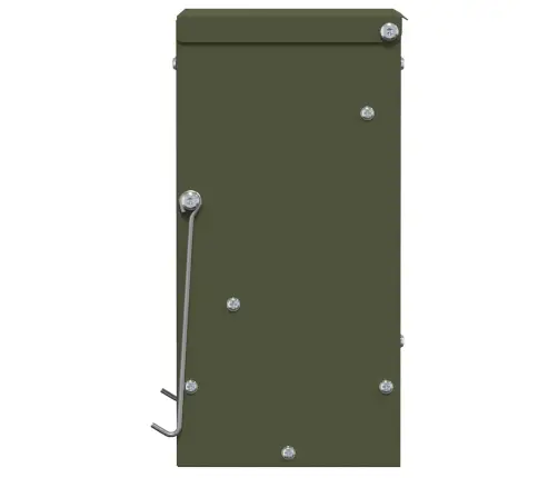 Trušu Barotājs Olīvu Zaļš 20 X 12,5 X 25 Cm Vidaxl