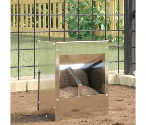 Trušu Barotājs Sudraba 20 X 12,5 X 25 Cm Cinkots Tērauds Vidaxl