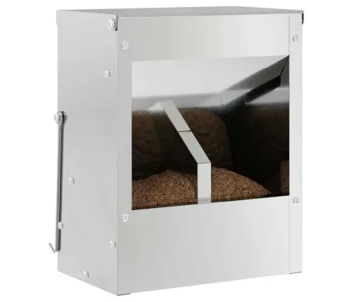 Trušu Barotājs Sudraba 20 X 12,5 X 25 Cm Cinkots Tērauds Vidaxl