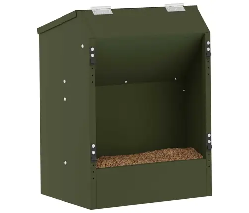 Triušių Šėrimo Priemonė Alyvuogių Žalia 64.5 X 25.5 X 45.5 Cm