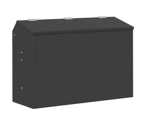 Trušu Barotājs Melna 64.5 X 25.5 X 45.5 Cm Vidaxl