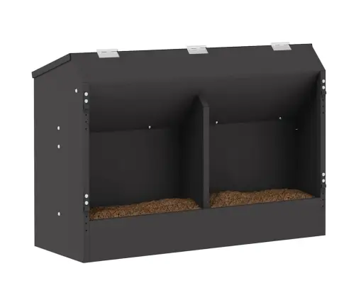 Trušu Barotājs Melna 64.5 X 25.5 X 45.5 Cm Vidaxl